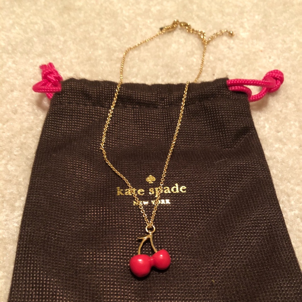 Kate Spade Cherry Necklace